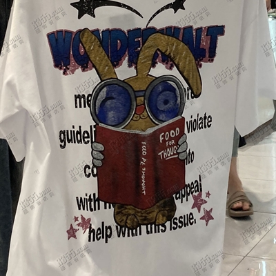 市场上装-T恤-电商T恤【实拍】