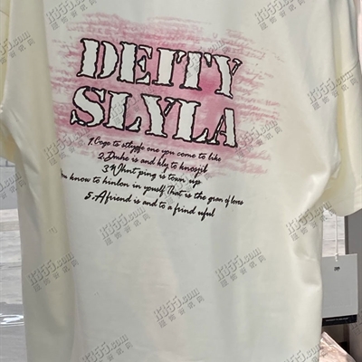 市场上装-T恤-电商T恤【实拍】