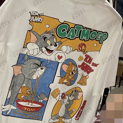 市场上装-T恤-休闲T恤【实拍】