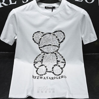 市场上装-T恤-欧货T恤