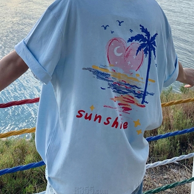 市场上装-T恤-电商T恤