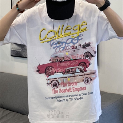 市场上装-T恤-电商T恤