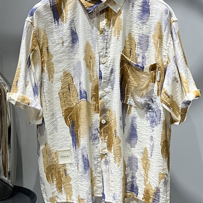 市场上装-衬衫-休闲衬衫