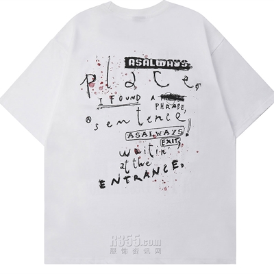 市场上装-T恤-电商T恤