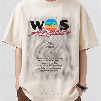 市场上装-T恤-电商T恤