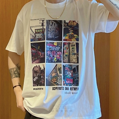 市场上装-T恤-电商T恤