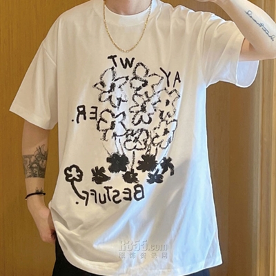 市场上装-T恤-电商T恤