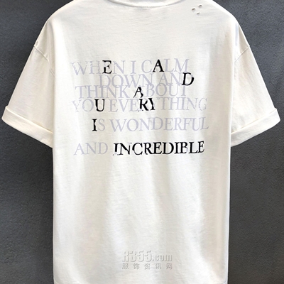 市场上装-T恤-休闲T恤