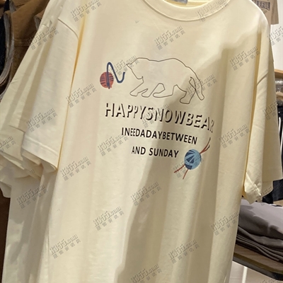 市场上装-T恤-休闲T恤【实拍】