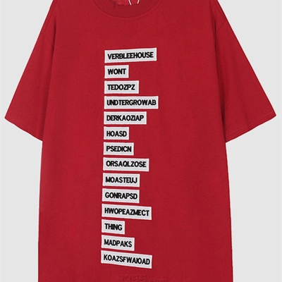 市场上装-T恤-电商T恤