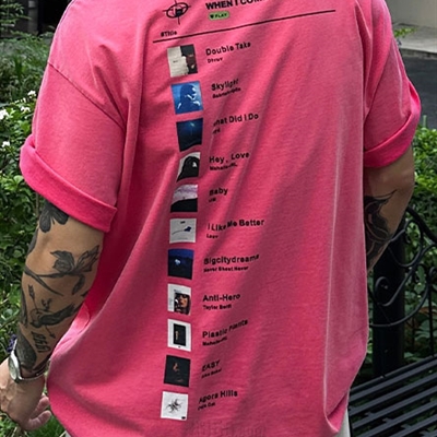 市场上装-T恤-电商T恤