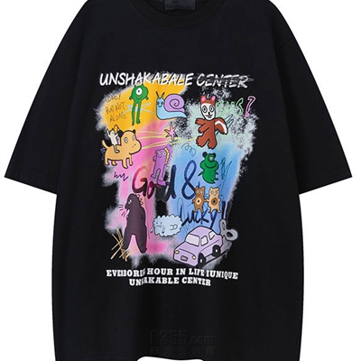 市场上装-T恤-电商T恤