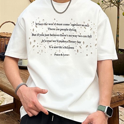 市场上装-T恤-休闲T恤