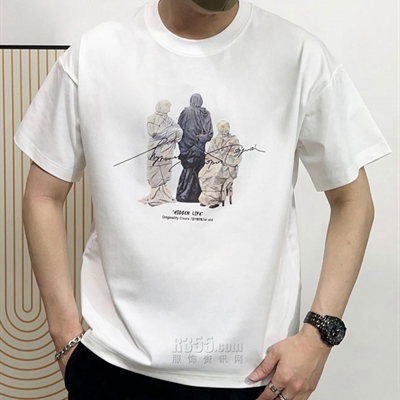 市场上装-T恤-休闲T恤