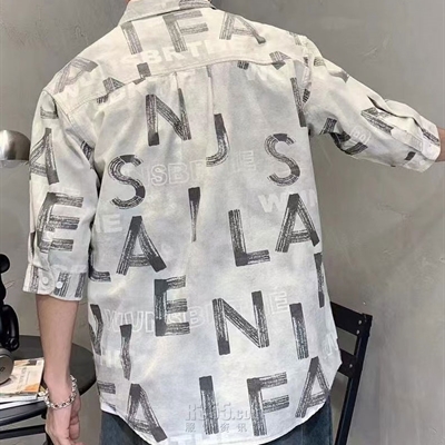 市场上装-衬衫-休闲衬衫