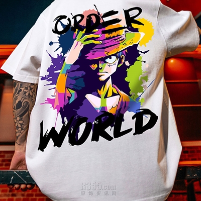 市场上装-T恤-电商T恤