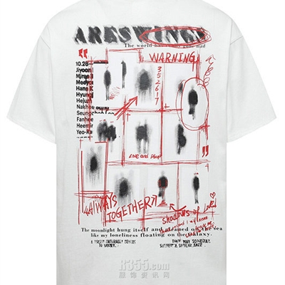 市场上装-T恤-电商T恤