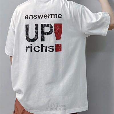 市场上装-T恤-电商T恤