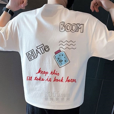 市场上装-T恤-休闲T恤