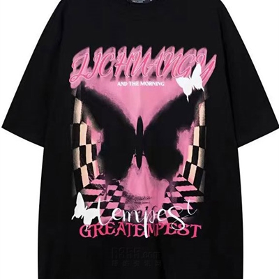 市场上装-T恤-电商T恤