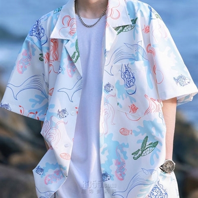 市场上装-衬衫-电商衬衫