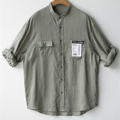 市场上装-衬衫-休闲衬衫