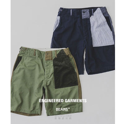 美国《Engineered Garments x BEAMS PLUS》2024春夏休闲时尚男装