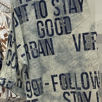 市场上装-衬衫-休闲衬衫