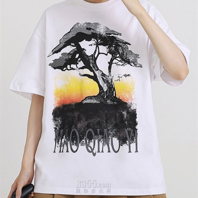 市场上装-T恤-电商T恤