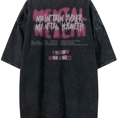 市场上装-T恤-电商T恤