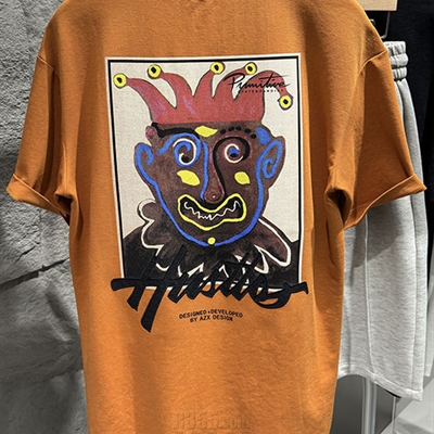 市场上装-T恤-休闲T恤