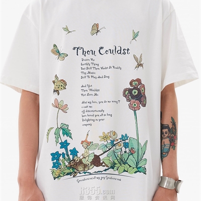 市场上装-T恤-电商T恤