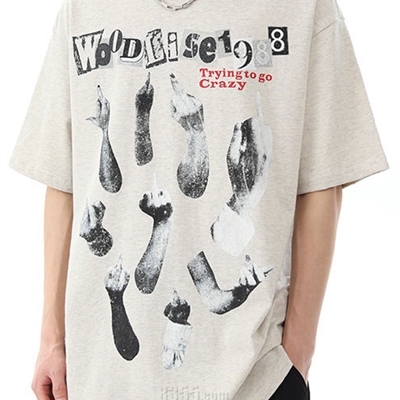 市场上装-T恤-电商T恤