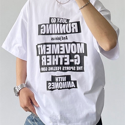 市场上装-T恤-休闲T恤