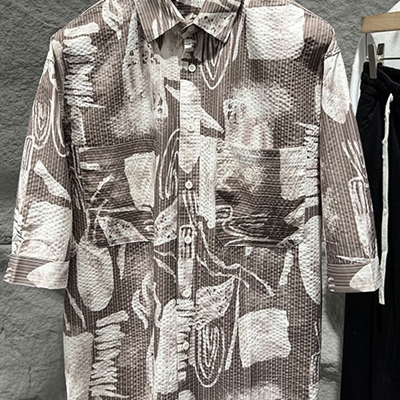 市场上装-衬衫-休闲衬衫