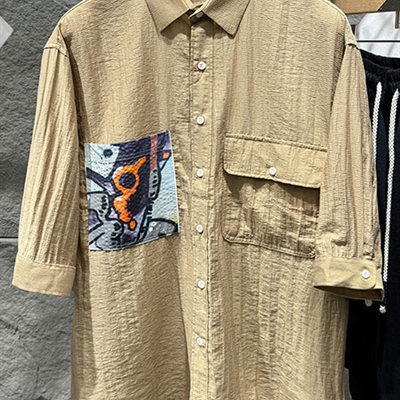 市场上装-衬衫-休闲衬衫