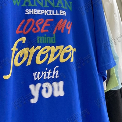 市场上装-T恤-电商T恤【实拍】