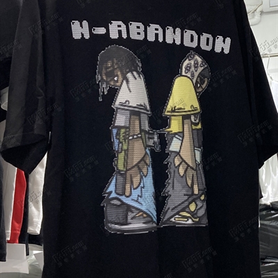 市场上装-T恤-电商T恤【实拍】