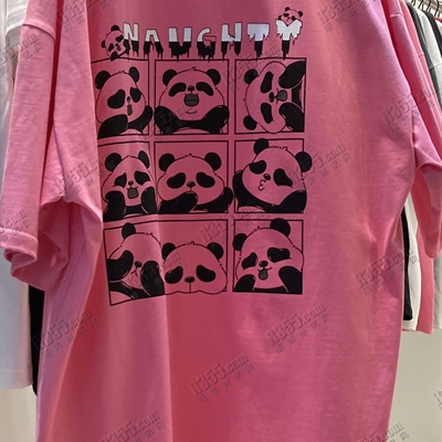 市场上装-T恤-电商T恤【实拍】