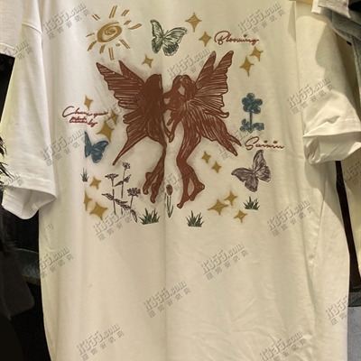 市场上装-T恤-电商T恤【实拍】