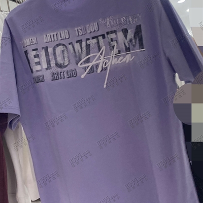 市场上装-T恤-电商T恤【实拍】