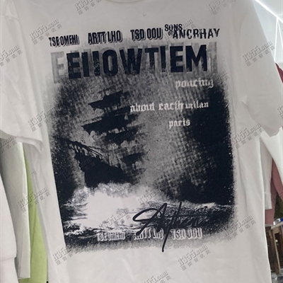 市场上装-T恤-电商T恤【实拍】