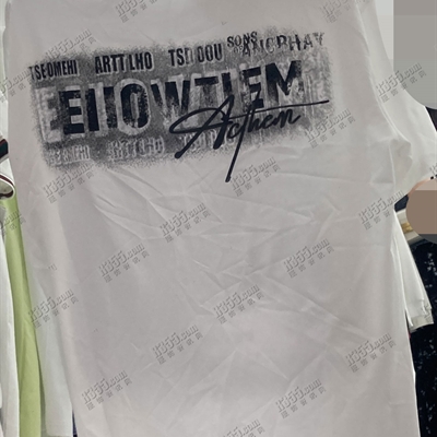 市场上装-T恤-电商T恤【实拍】