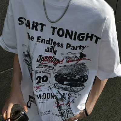 市场上装-T恤-电商T恤