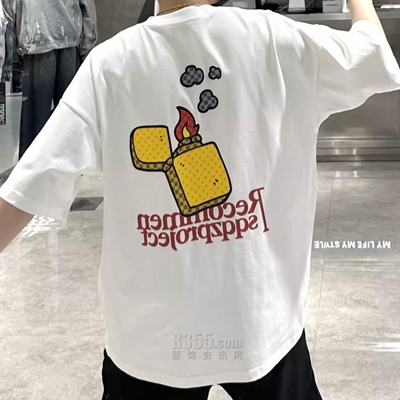 市场上装-T恤-休闲T恤