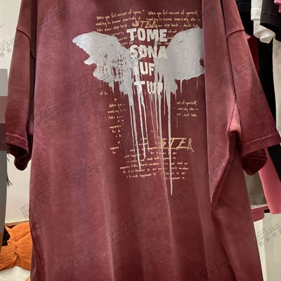 市场上装-T恤-电商T恤【实拍】