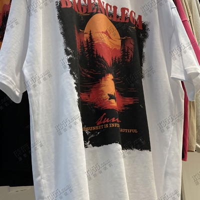 市场上装-T恤-电商T恤【实拍】