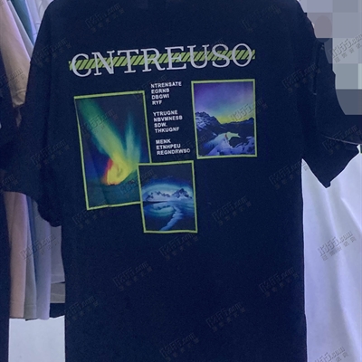 市场上装-T恤-休闲T恤【实拍】