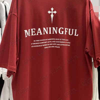 市场上装-T恤-电商T恤【实拍】