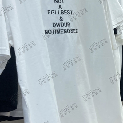 市场上装-T恤-电商T恤【实拍】